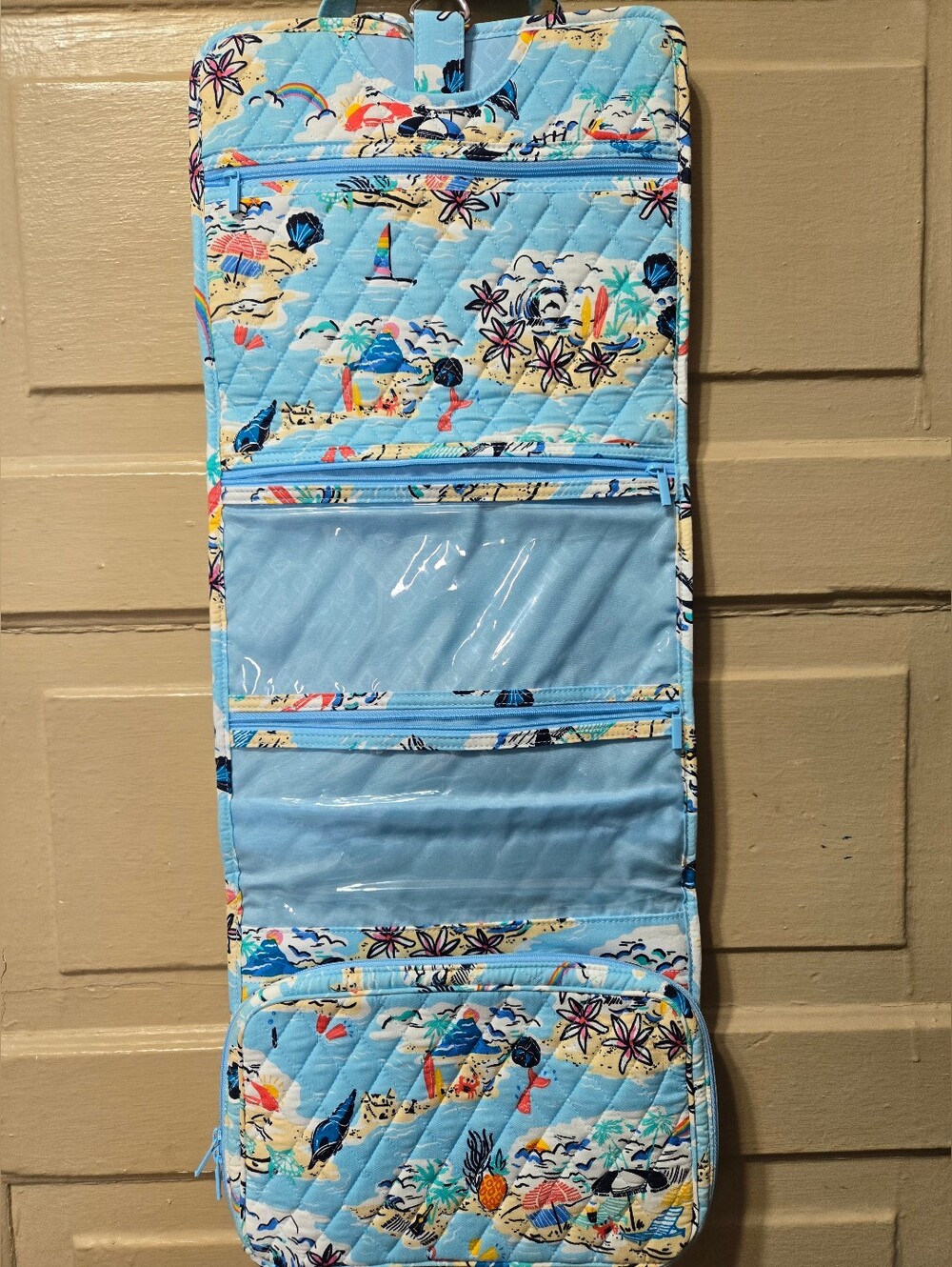 Vera Bradley Beach Treasures Cotton Hanging Organizer NWOT - Picture 2 of 3